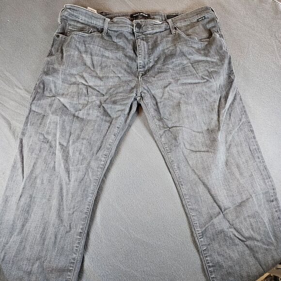 MAVi Zach Jeans Mens 42‎ x 30 Straight Leg Black Stretch Denim - Picture 3 of 8